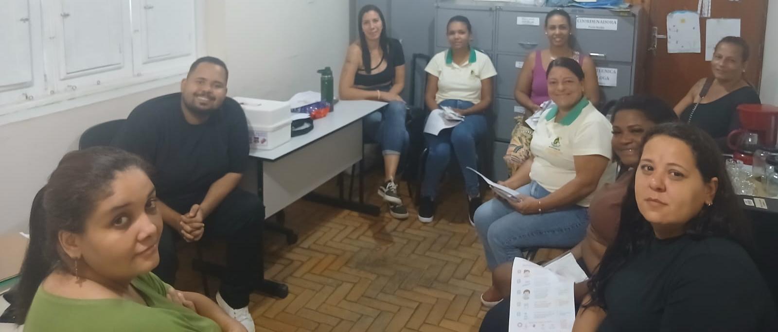 Casa Aurora promove capacitação em saúde bucal para cuidadoras em parceria com a Secretaria de Saúde